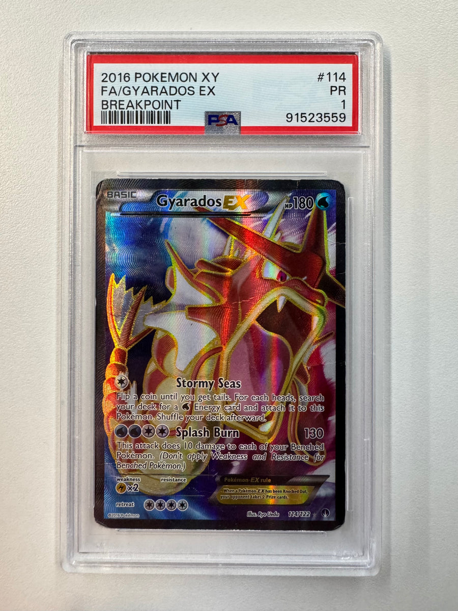 2016 zapdos pokemon card value 2016 Pokémon XY Breakpoint Gyarados V PSA 1 PR LOW POP of 10 – Ultimate Key  Issue Comics