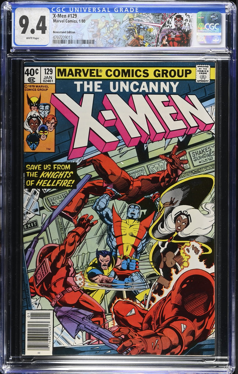 Uncanny X-Men #129 CGC 9.4 (1980) 1st Kitty Pryde & Emma Frost