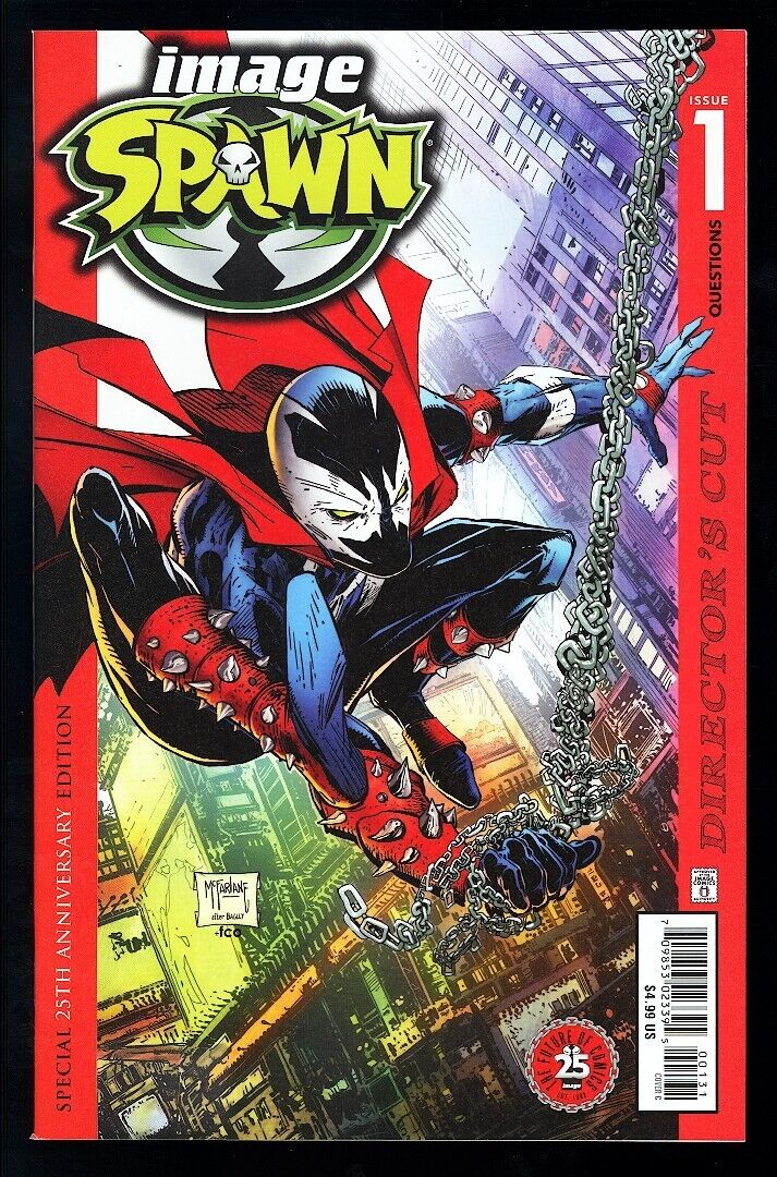 Spawn #1 Director's Cut 2017 (NM+) Ultimate Spider-Man #1 Homage