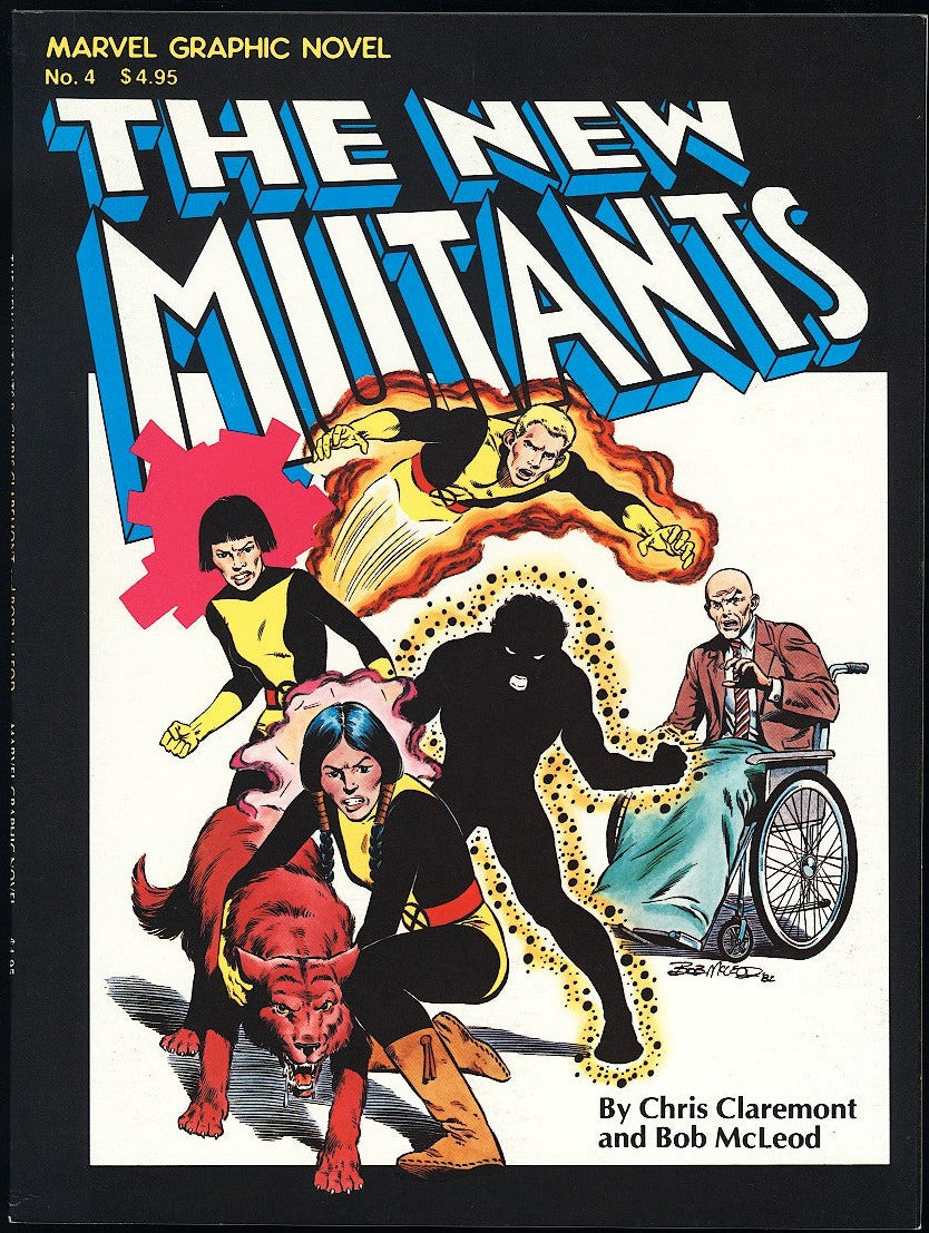 The New Mutants #4 (NM-) Marvel 1982 1st New Mutants! 1st