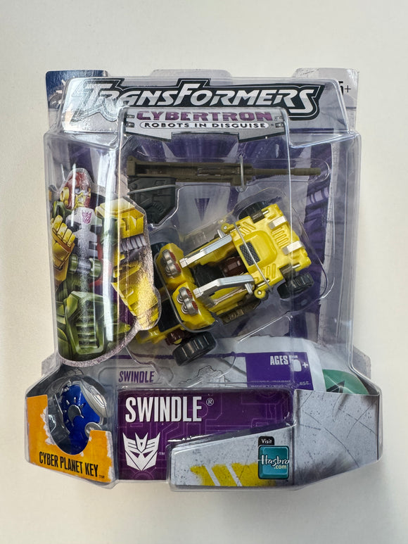 Hasbro 2005 Transformers Cybertron Swindle SEALED NIB!