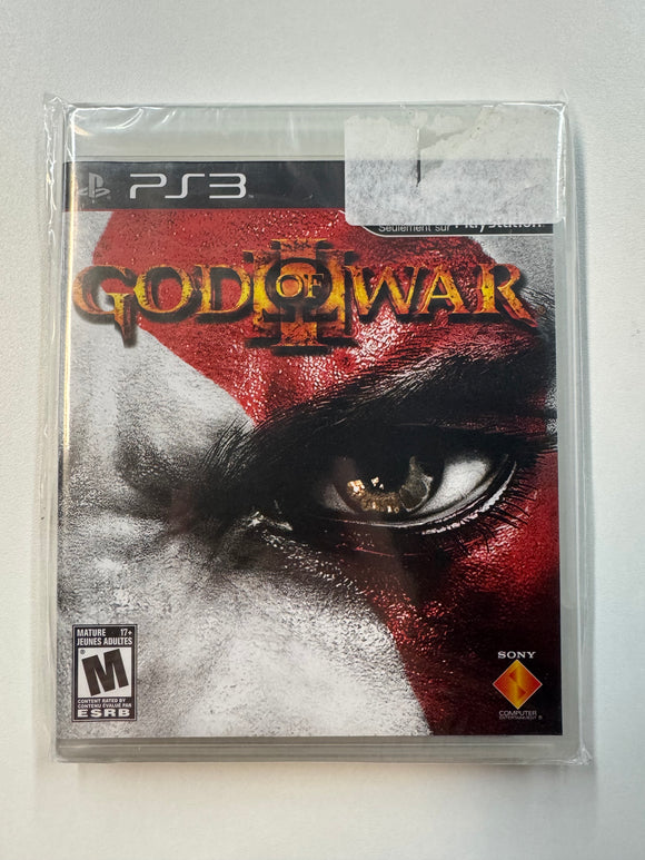 God Of War III Playstation PS3 2010 Sealed