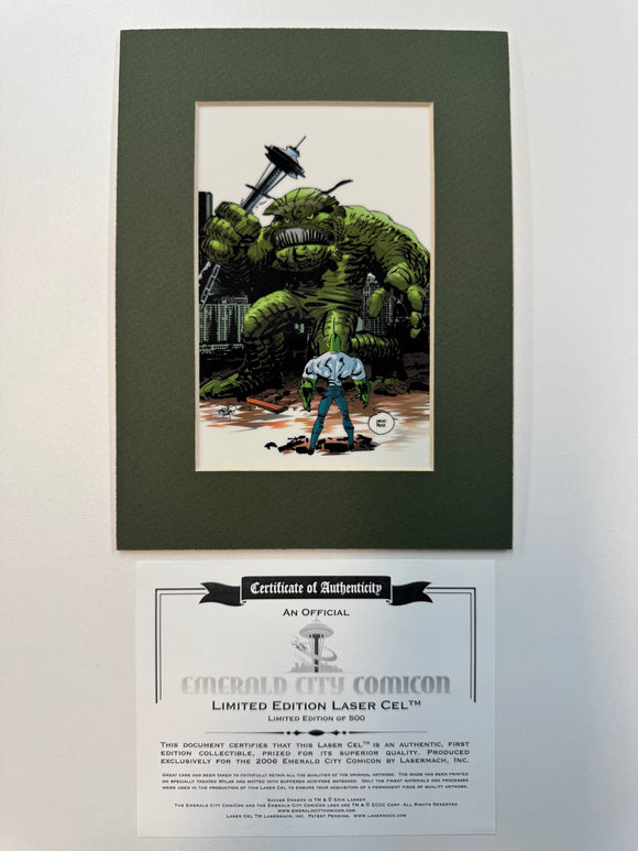 Emerald City Comicon Savage Dragon Limited Edition Laser Cell Ltd. 500