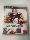 Madden NFL 12 PlayStation 3 PS3 CIB Complete in Box