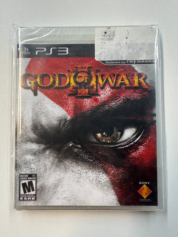 God Of War III Playstation PS3 2010 Sealed
