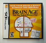 Brain Age Nintendo DS CIB Complete In Box