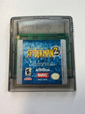 Spider-Man 2 Sinister Six Nintendo Gameboy Color 2001 Authentic Cartridge