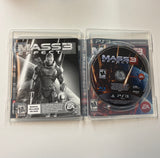 Mass Effect 3 2012 PlayStation 3 PS3 CIB Complete in Box
