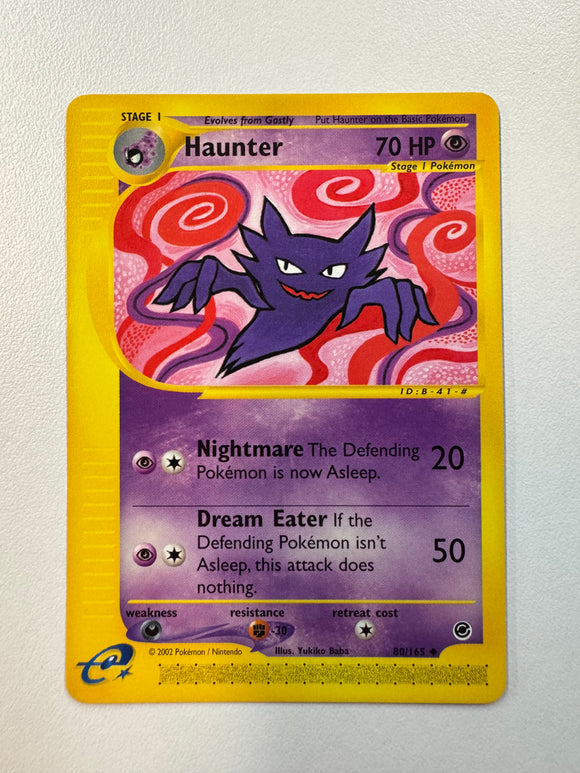 Pokémon TCG Haunter Expedition Non-Holo 2002 80/165 MINT