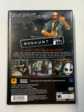 Manhunt PlayStation PS2 CIB Complete in Box TESTED - Black Label
