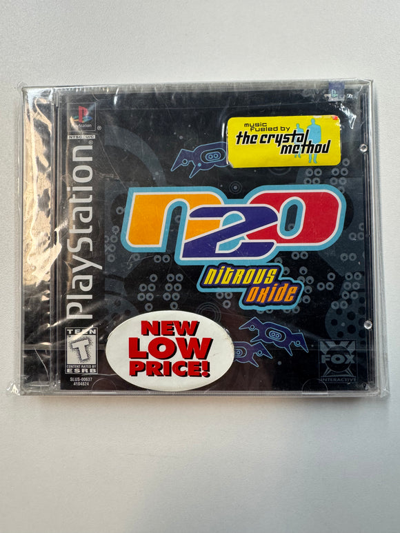 N20 Nitrous Oxide 1998 Playstation PS1 Sealed