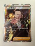 Pokemon TCG Boss's Orders 189/192 Rebel Clash Ultra Rare Trainer
