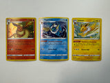 Pokemon TCG 2020 Flareon Vaporeon Jolteon Vivid Voltage Cosmos Holo Set