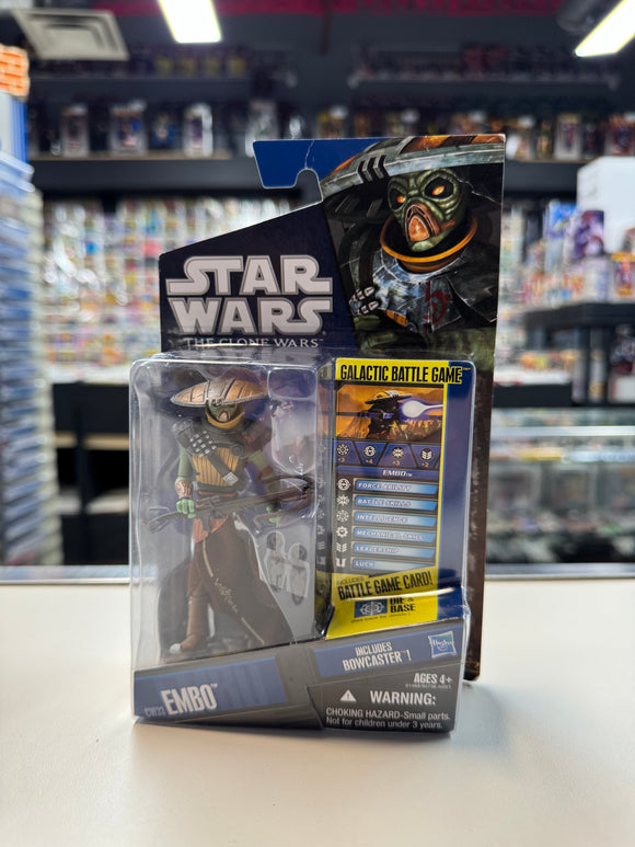 Hasbro 2010 Star Wars The Clone Wars EMBO CW33 SEALED NIP