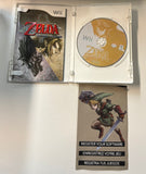 Legend of Zelda: Twilight Princess 2006 Nintendo Wii CIB Complete in Box