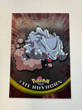 Pokemon TCG 2000 Topps Chrome Series 1 Rhyhorn #111