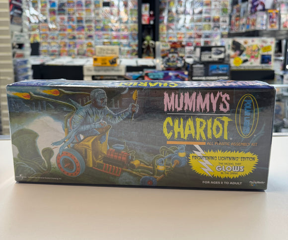 Polar Lights 1995 Mummy's Chariot Model Kit Aurora Re-Issue SEALED