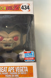 Funko Pop! Great Ape Vegeta Dragon Ball Z #434 Vinyl Figure 2018 NYCC EDITION