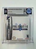 Final Fantasy I & II: Dawn of Souls GBA 2004 WATA 9.4 SEALED - A+ Seal