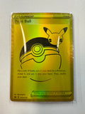 Pokemon TCG 2021 Poke Ball SWSH146 Black Star Promo Celebrations 25th