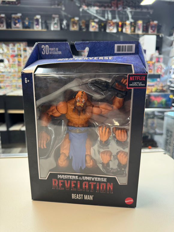 Mattel 2021 MOTU Masterverse Revelation Beast Man SEALED NIB