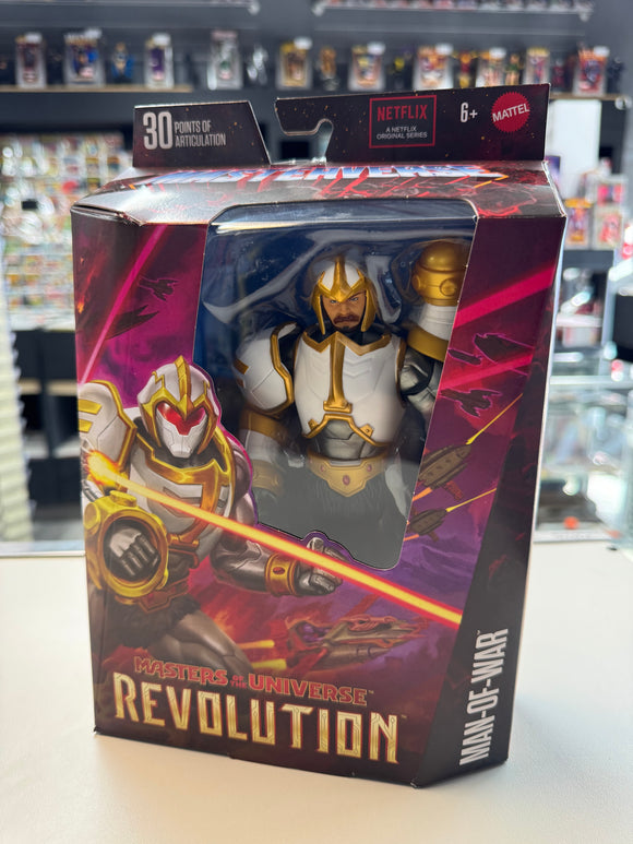 Mattel 2023 Masters of the Universe Revolution Man-Of-War SEALED NIB