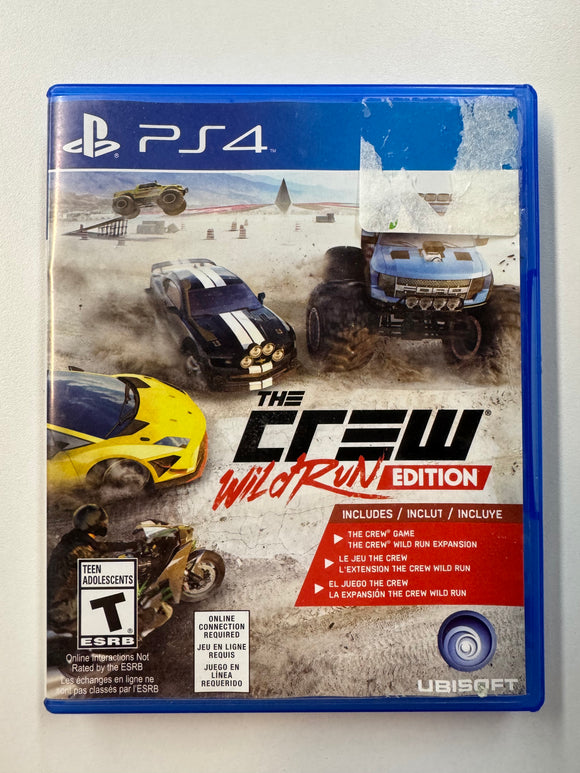 The Crew Wildrun Edition 2015 Playstation PS4 Complete in Box CIB