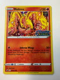 Pokémon TCG Moltres SWSH185 Brilliant Stars Pre-Release Holo NM