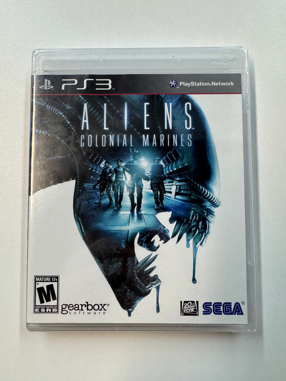 Aliens Colonial Marines Playstation PS3 2013 Sealed
