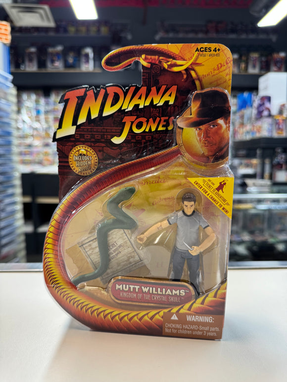 2008 Indiana Jones Mutt Williams w/ Snake Action Figure SEALED NIB