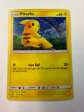 Pokémon TCG Pikachu 28/73 Shining Legends Cracked Ice Holo NM