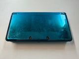 Nintendo 3DS Aqua Blue w/ Stylus & 2GB SD Card - TESTED