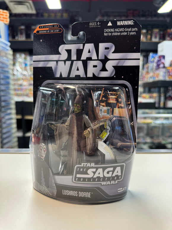 Star Wars The Saga Collection Lushros Dofine SEALED NIP