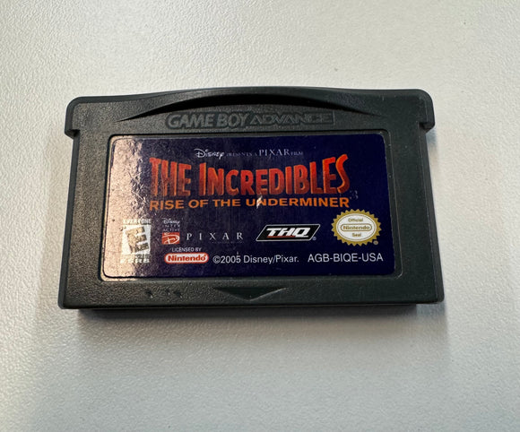 The Incredibles Rise of the Underminer Nintendo Gameboy Advance GBA 2005