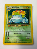 Pokemon TCG Venusaur 15/102 Holo Foil Base Set Unlimited