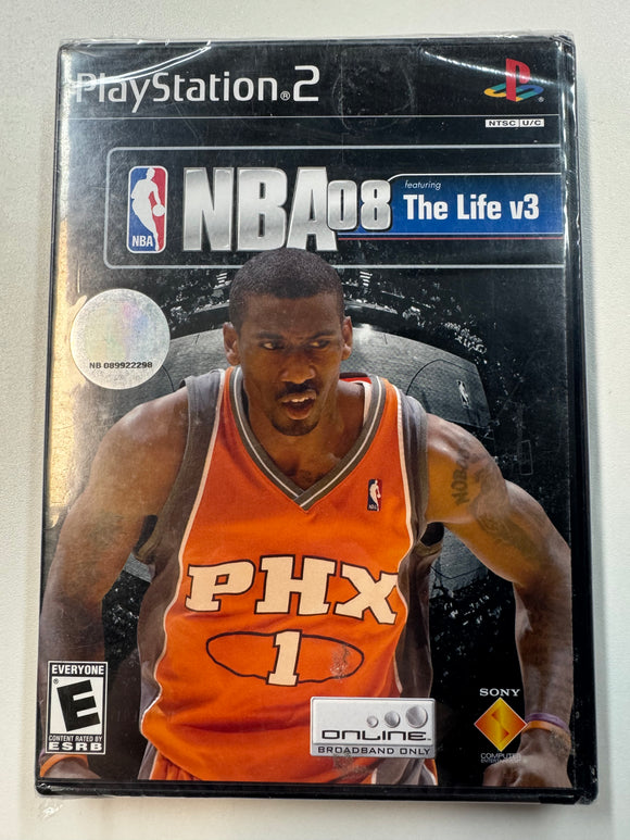 NBA 08 The Life v3 2007 Playstation 2 PS2 Sealed