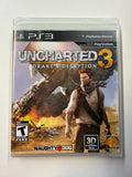 Uncharted 3: Drake's Deception Sony Playstation PS3 2011 SEALED