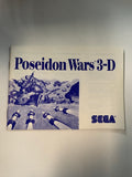 Poseidon Wars 3-D 1988 Sega CIB Complete in Box