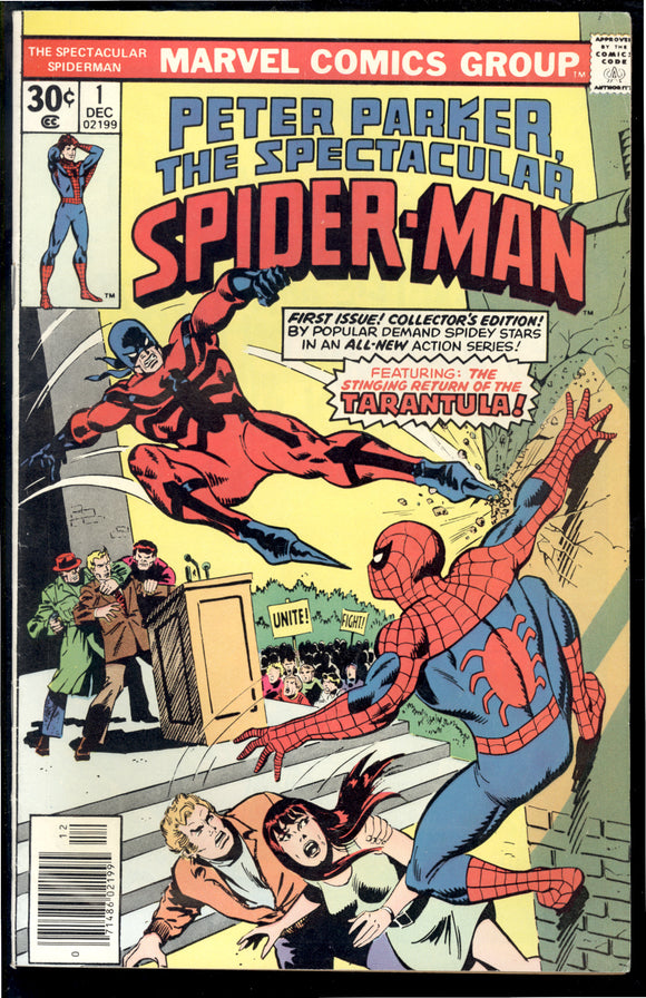 Spectacular Spider-Man #1 Marvel 1976 (FN/VF) Tarantula App!