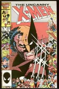 Uncanny X-Men #211 Marvel 1986 (NM) 1st App of the Marauders!