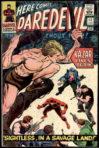 Daredevil #12 Marvel 1966 (FN/VF) 1st Appearance of the Plunderer!