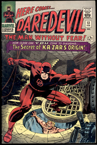 Daredevil #13 Marvel 1966 (VF-) 1st Mention of Vibranium!