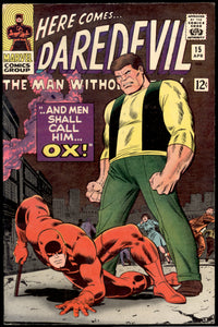 Daredevil #15 Marvel 1966 (FN/VF) 1st Appearance of Ox in Title!