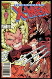 Uncanny X-Men #213 1987 (NM) Wolverine Vs Sabretooth! NEWSSTAND!