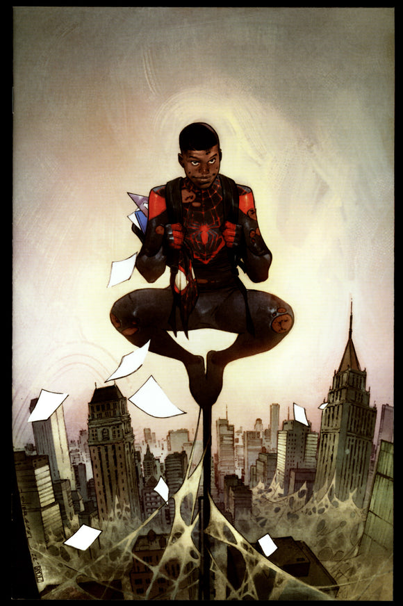 Miles Morales Spider-Man #1 Marvel 2023 (NM+) 1:100 Copiel Virgin Variant!