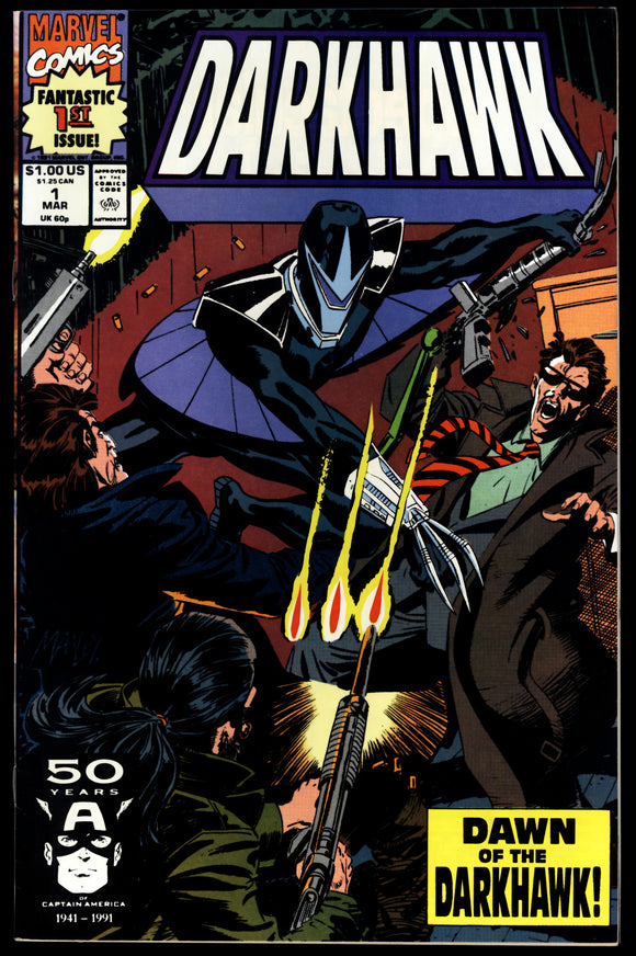 Darkhawk #1 Marvel 1991 (VF+) Origin & 1st Appearance of Darkhawk!