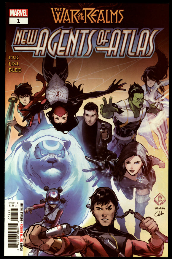 War of the Realms: New Agents of Atlas #1 2019 (NM+) 1st Appearances!