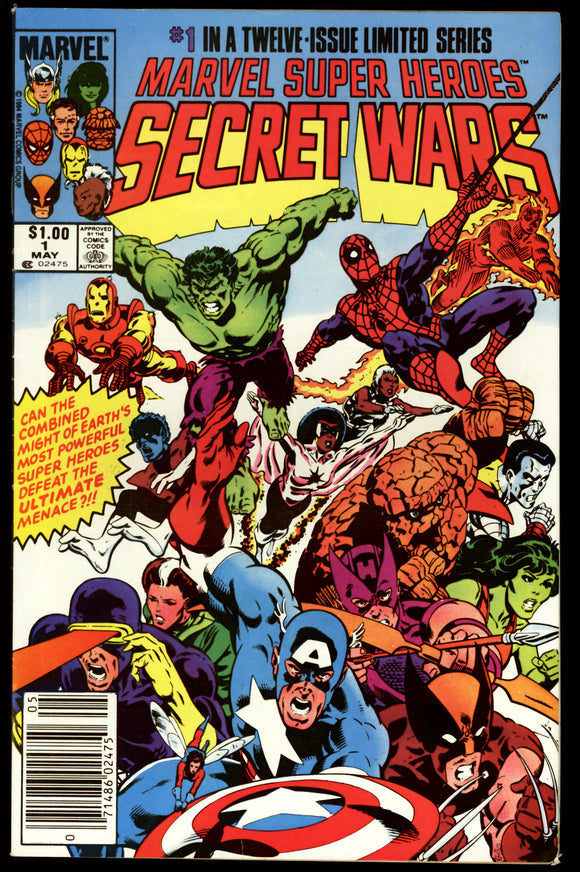 Marvel Super Heroes Secret Wars #1 1984 (FN/VF) Canadian Price Variant!