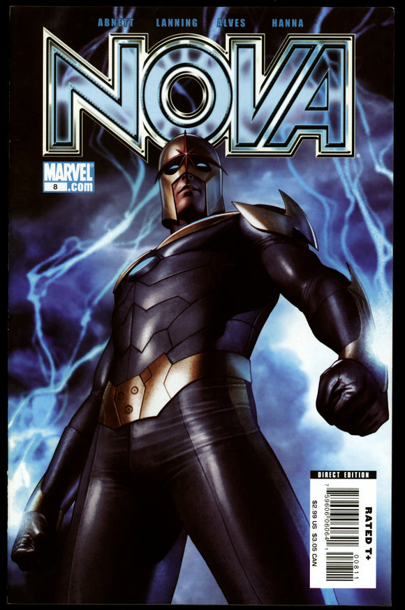 Nova #8 Marvel 2008 (NM) 1st Appearance of Nowhere & Cosmo!