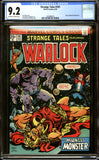 Strange Tales #181 CGC 9.2 (1975) Gamora & Pip the Troll! Jim Starlin!